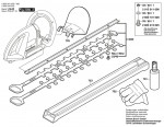 Bosch 0 600 844 203 Ahs 40-22 Hedge Trimmer 230 V / Eu Spare Parts